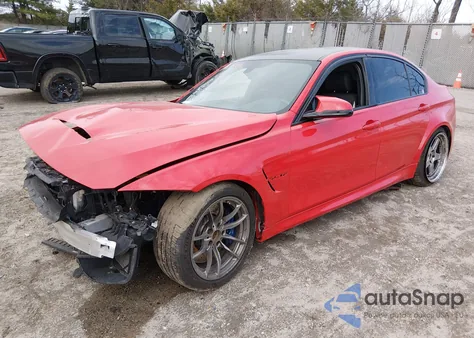 2017 BMW M3 z USA, uszkodzony, nr VIN WBS8M9C55H5G42386